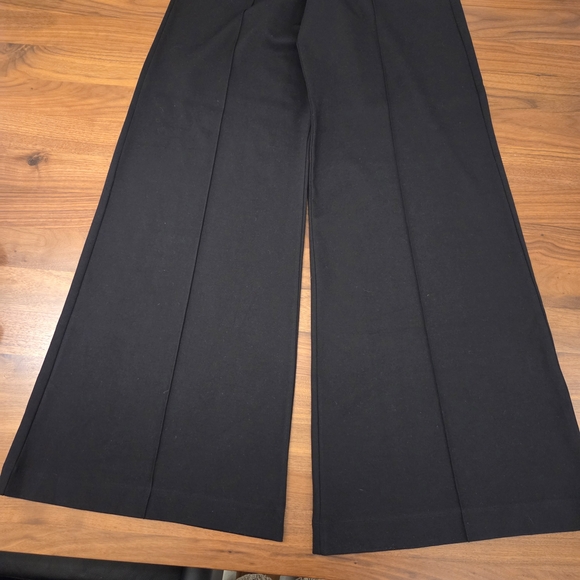 NWT Ripley Rader Perfect Pant Black Ponte Knit Wide Leg Sz Med (Size 3 in brand) - Picture 5 of 5